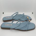 Steve Madden Sky Blue Strappy Ring Toe Anine Sandals Women’s 7 Photo 2