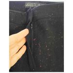 Lafayette 148 Virgin Wool Silk Straight Leg Pants Trousers Speckled Black Red 2 Photo 6