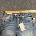 Vervet Sienna Super High Rise Denim Shorts Blue Photo 13