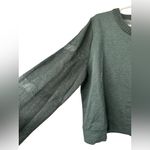Splendid  Forest Green Crewneck Long Sleeve Knit Top NWOT Photo 2
