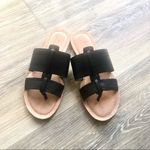 Nordstrom Caslon Mateo black slide sandal 7 Photo 5