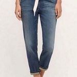 Pilcro and the Letterpress Anthropologie Boyfriend Crop Ankle Raw Hem Size 26 Photo 0