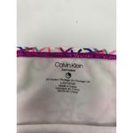 Calvin Klein Womens Pink Logo Bikini Beachwear Swim Bottom L Photo 3