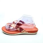 Vionic Tide Sequined Thong Sandals Coral Size 8 Comfort Walking Beach Casual Photo 3