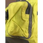 Bzees Neon Yellow Gray Duffel Tote Bag Travel Gym Shoulder Bag with Strap Photo 8