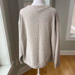 Vintage Basix USA Neutral Tan Oversized St Thomas Beach Fisherman Sweatshirt XL Photo 2