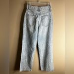 Garage denim wide leg distressed jeans high rise 1/25 Photo 10