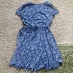 Xtraordinary Blue Patterned Dress Photo 1