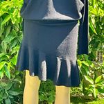 ALLSAINTS Black Turtle neck Knot Sweater Dress Photo 1