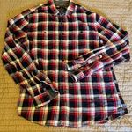 Buffalo David Bitton Jeans Red, White, and Blue, Convertible shirt medium. Photo 0