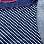 Navy blue & white stripped summer dress​ size xs Red Photo 7