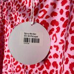 Princess Polly NEW Quinny Mini Skirt Pink Red Cheetah Mini Skirt US 0 Photo 1