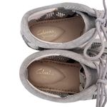 Clarks Somerset Gray Glove Glitter Sneakers Sz 7.5 Photo 1