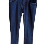 Rushers Mens Dark Blue Denim Jeans Straight Fit Size 38 Cotton Blend Classic Des Photo 0