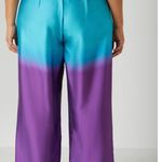 Ashley Stewart Turquoise Disarrays Pant Photo 1