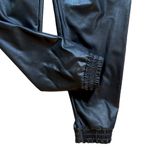 Spanx Like New Faux Leather Joggers Black Size Medium Photo 5