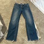 Pilcro and the Letterpress Anthropologie pilcro high rise sequin flare jeans size 26 Photo 0