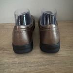 Clarks In Motion Slip On Comfort Shoes Womens 7.5W Bronze Leather Walking Travel Photo 5