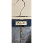 Madewell  Jeans Womens 26 Blue Slim Straight Distressed Button-Front High Rise Photo 2
