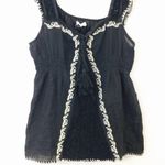 Mind Code  Navy Blue Bohemian Blouse! Photo 1