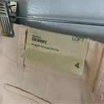 Loft NWT  Marissa Skinny Pale Pink Ankle Trouser Pants Size 4 Photo 7
