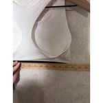 Nike  Dri Fit Swoosh Bra Medium Support White Black Womens Training M Photo 6