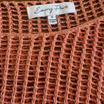 Orange crochet layering/swimsuit coverup top Pink Size XS Photo 2