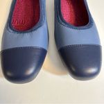 Munro  Danielle Blue Leather Flats Size 11 Photo 2