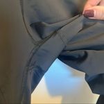 Terez  Silver Racer Metallic Athletic Leggings with Mesh Detailing Photo 5