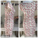 Almost Famous NWT Ruched Floral Dress Photo 2