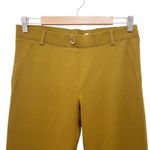 Betabrand  Straight-Leg Classic Dress Pant Yoga Pant Toffee Polka Dot Size Medium Photo 4