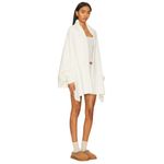 Barefoot Dreams CozyChic Blanket Wrap in Pearl One Size New Womens Cardigan Photo 2