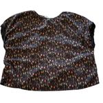 Chloe K  women's size medium black cropped sleeveless blouse Photo 1