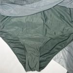 Sage Green One Piece Swim Skirt Suit New 2XL Size 2X Photo 2