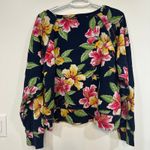 Ralph Lauren Polo  Womens Lounge Set XL Tropical Short Sweatshirt Cotton Photo 2