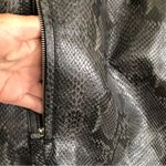 Cole Haan Python Gray purse/tote bag! 15”x19” Photo 3