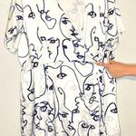 Hutch Printed Rosa Dress Short Sleeve Surplice V-Neck Tie-Waist Hi-Lo Dress 2X Photo 8