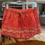 Old Navy Shorts Elastic Drawstring Waist Burnt Orange Photo 11