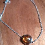 Baltic Amber Round Sterling Silver Bracelet Photo 9