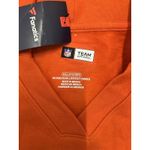 Fanatics Denver Broncos  Women's‎ Splatter Logo V-Neck Pullover Hoodie Orange XXL Photo 3