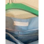 Sablyn Giselle Blazer & Charlee High Waist Pants Linen Blue Suit S Photo 5