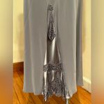 Montage By Mon Cheri Elegant Pewter Frost Gown W/Jacket Set Color Sz. 12 Purple Photo 10