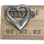 James Avery  925 Sterling Silver Heart Pendant Photo 3