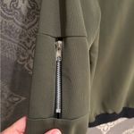 Boohoo  Green Bomber Jacket with Black Accents Photo 3