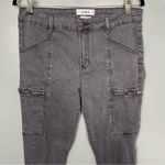 Pistola  Topanga Gray Cargo Moto Skinny Jeans Gray Size 31 Photo 2