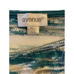 Avenue  Womens Sweater Batwing Sleeve Scoop Neck Stretch Multicolor Size 18/20 Photo 5