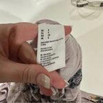 American Eagle  Lavender Floral Sleeveless Wide‎ Leg Jumpsuit Size S Photo 7