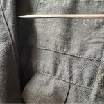 Frank & Eileen  Mary Shirtdress Famous Denim Distressed Dress Black Large Photo 5