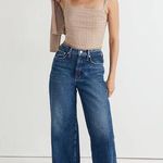 Madewell Square-Neck Supercrop Tank Top in Plaid Photo 0