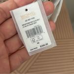 Michael Kors Cream Blush Pink Crossbody Bag Jet Set Signature Style Chain Logo Photo 7